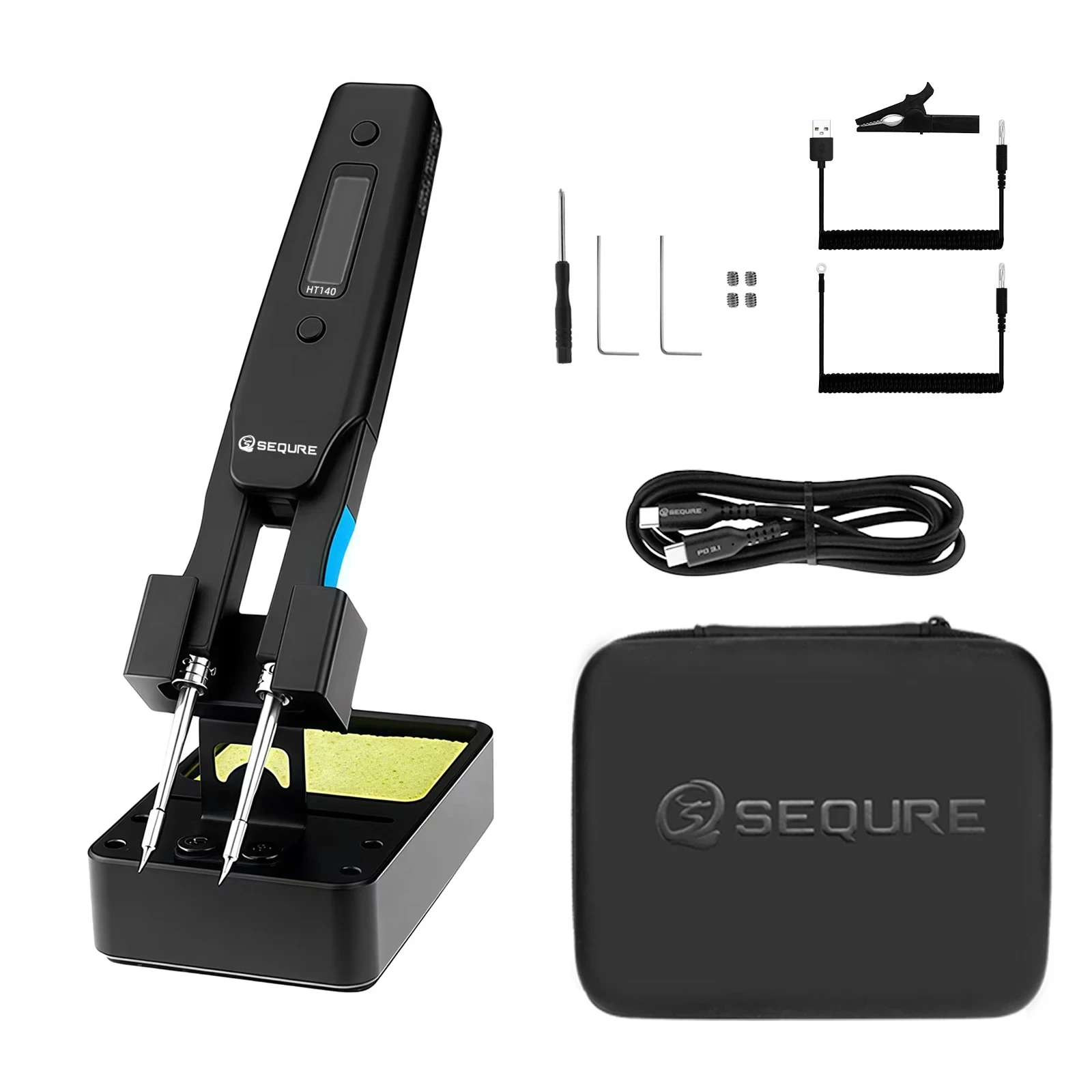 Smd Tweezer Set - SEQURE HT140 2 in 1 납땜