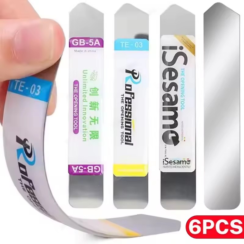 Electronics Repair Training - 1-6개 금속 플랫 소프트 블레이드 크로우바