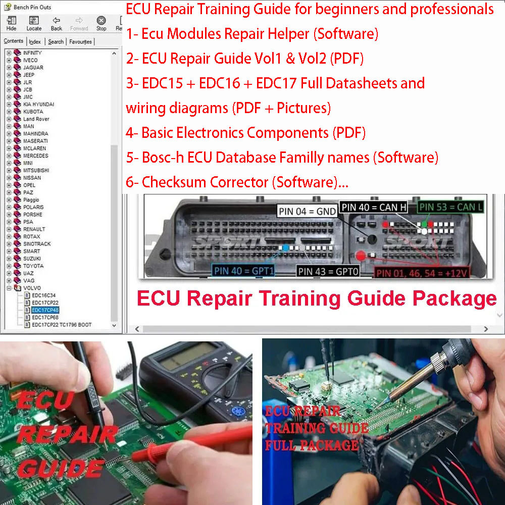 Electronics Repair Basics - ECU 수리 교육 가이드 ECU 기본