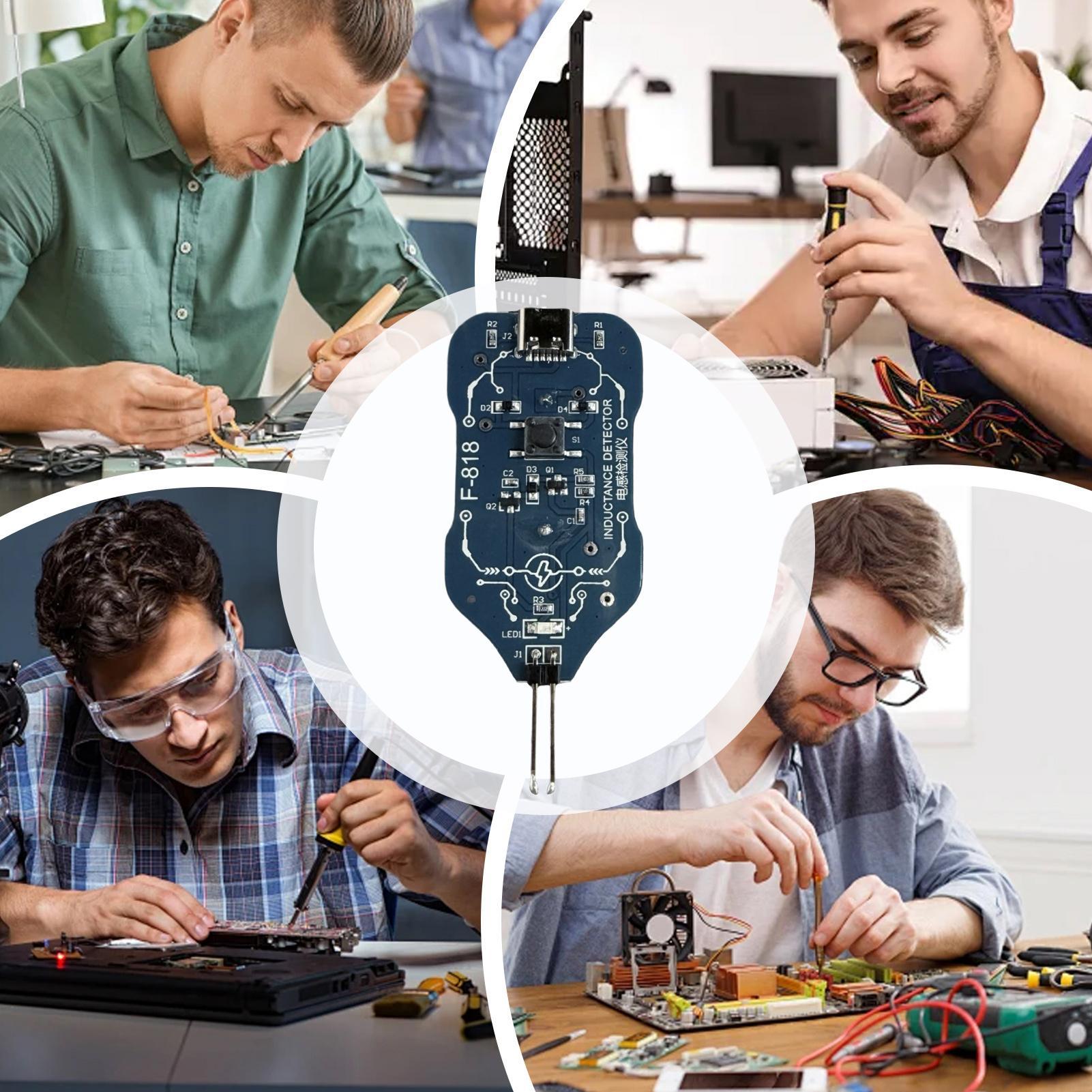 Electronics Repair For Beginners - 인덕턴스 테스터 전기 감지기 초보자를 위한