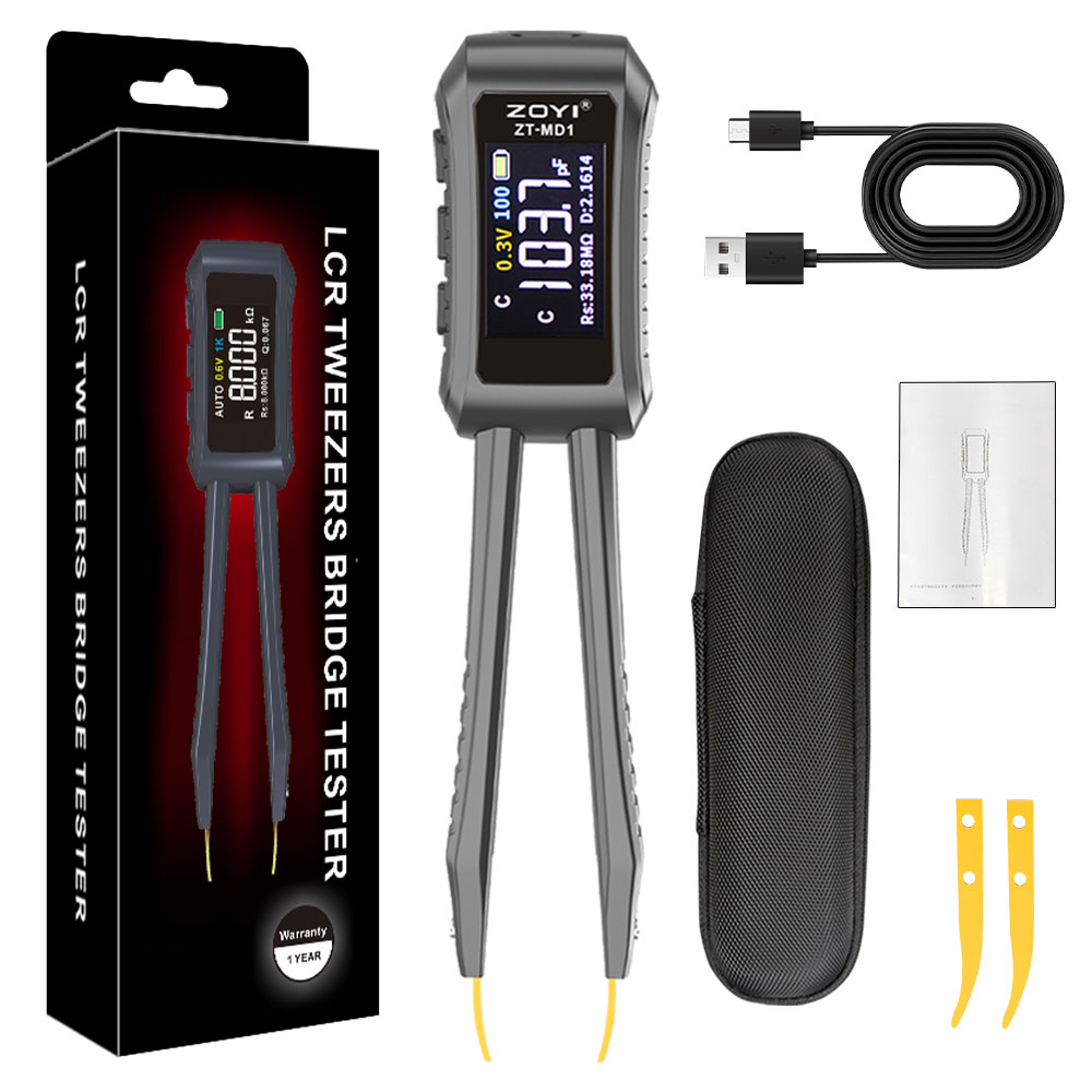 Smd Tweezer Set - ZOYI ZT-MD1 디지털 스마트 핀셋 LCR