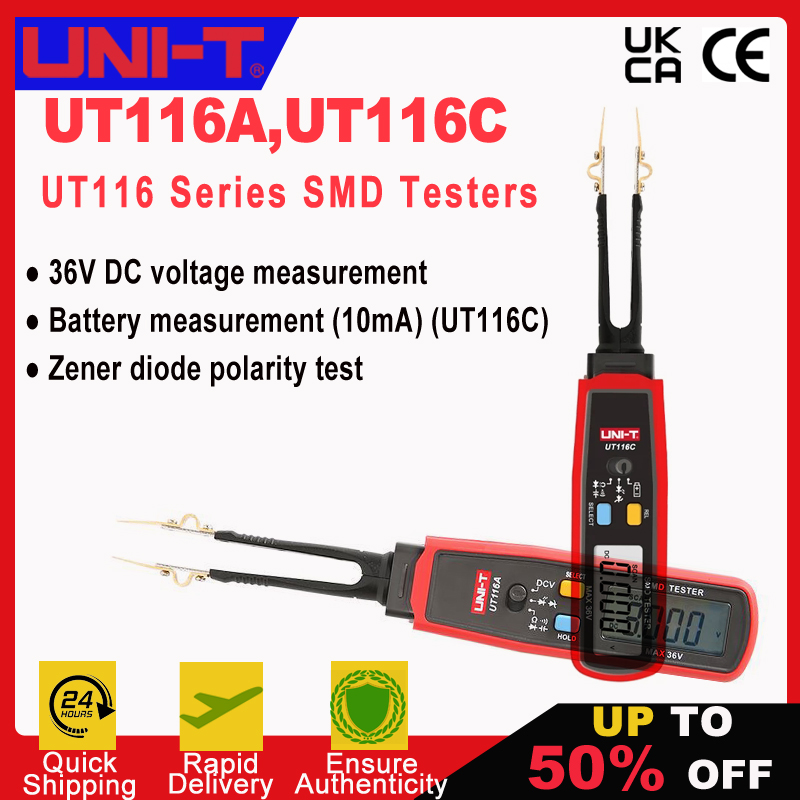 Smd Tweezer Set - UT116A UT116C 디지털 핀셋 스마트 SMD