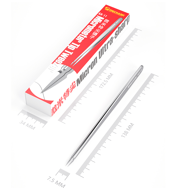 Mechanic KA-11 3D 스테인레스 스틸 정밀  - Smd Tweezer Set 리뷰 및 가격