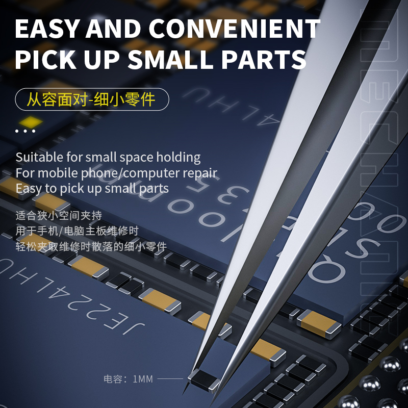 Mechanic KA-11 3D 스테인레스 스틸 정밀  - Smd Tweezer Set 리뷰 및 가격