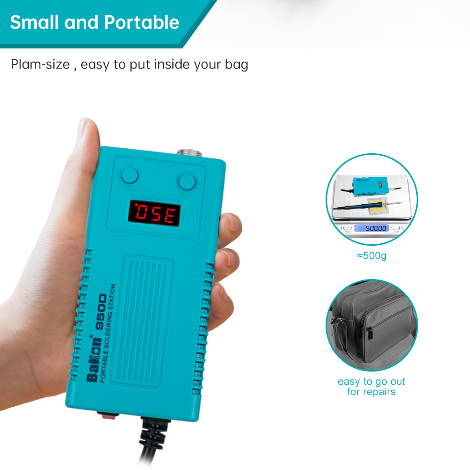 바콘 BK950D 납땜 스테이션 에스테시온 T12 온도 - Electronics Repair Training 리뷰 및 가격