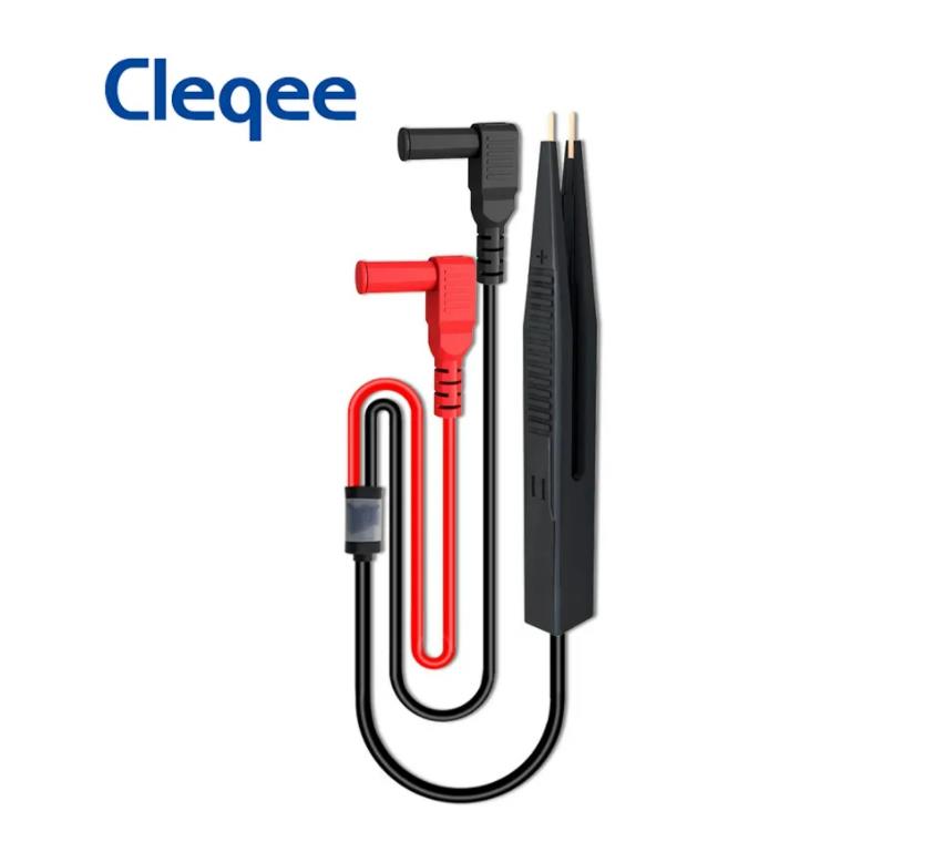 Cleqee SMD 칩 부품 멀티미터 테스트 후크 클립 - Smd Tweezer Set 리뷰 및 가격