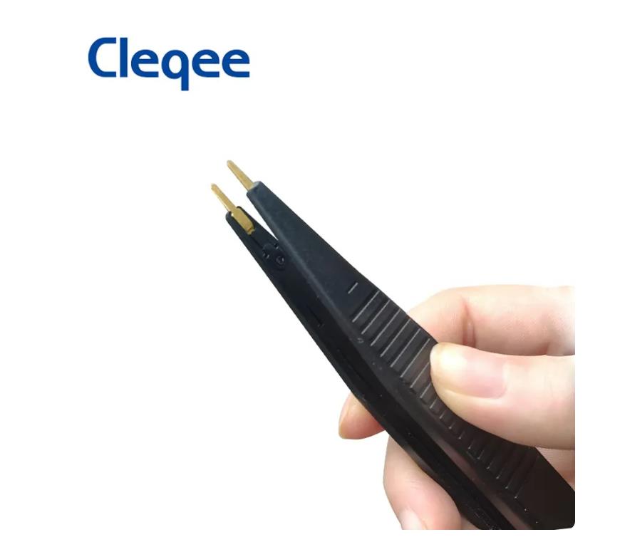 Cleqee SMD 칩 부품 멀티미터 테스트 후크 클립 - Smd Tweezer Set 리뷰 및 가격