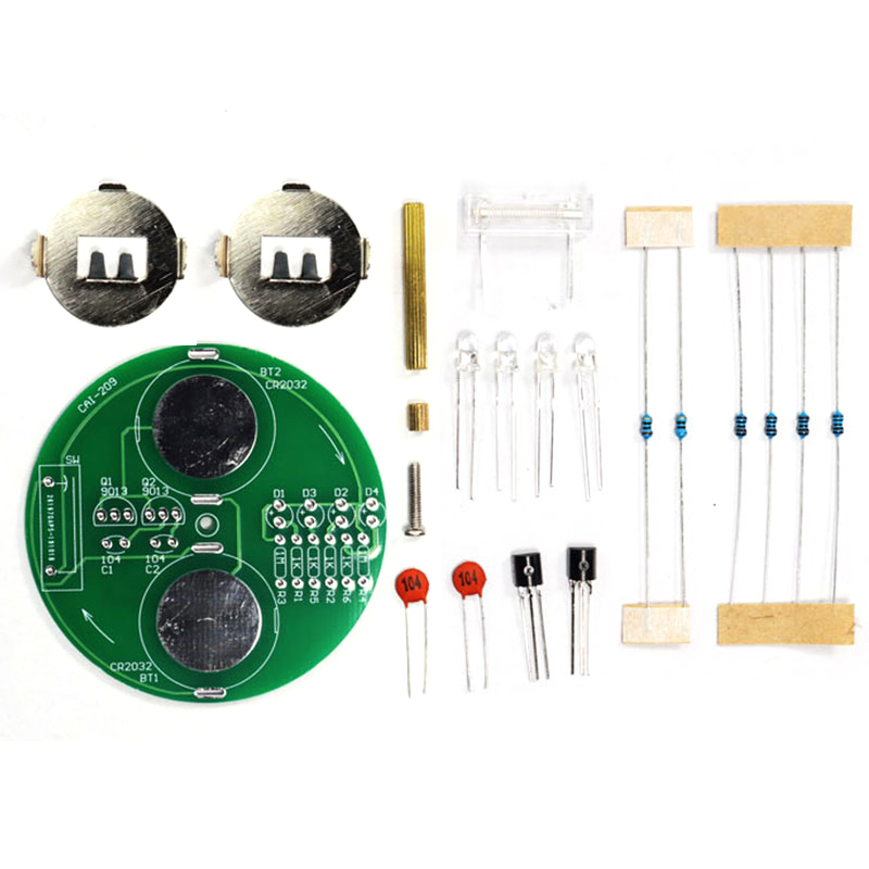 LED 데스크탑 회전 조명 자이로 DIY 전자 키트 재 - Electronics Repair School 리뷰 및 가격
