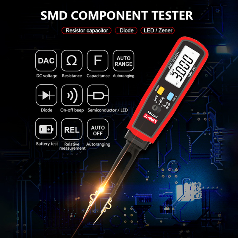 UNI-T UT116A UT116C 디지털 핀셋 SMD - Smd Tweezer Set 리뷰 및 가격