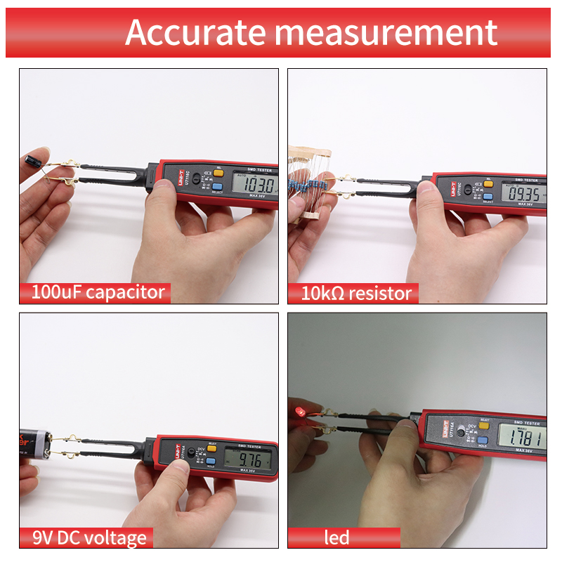 UNI-T UT116A UT116C 디지털 핀셋 SMD - Smd Tweezer Set 리뷰 및 가격